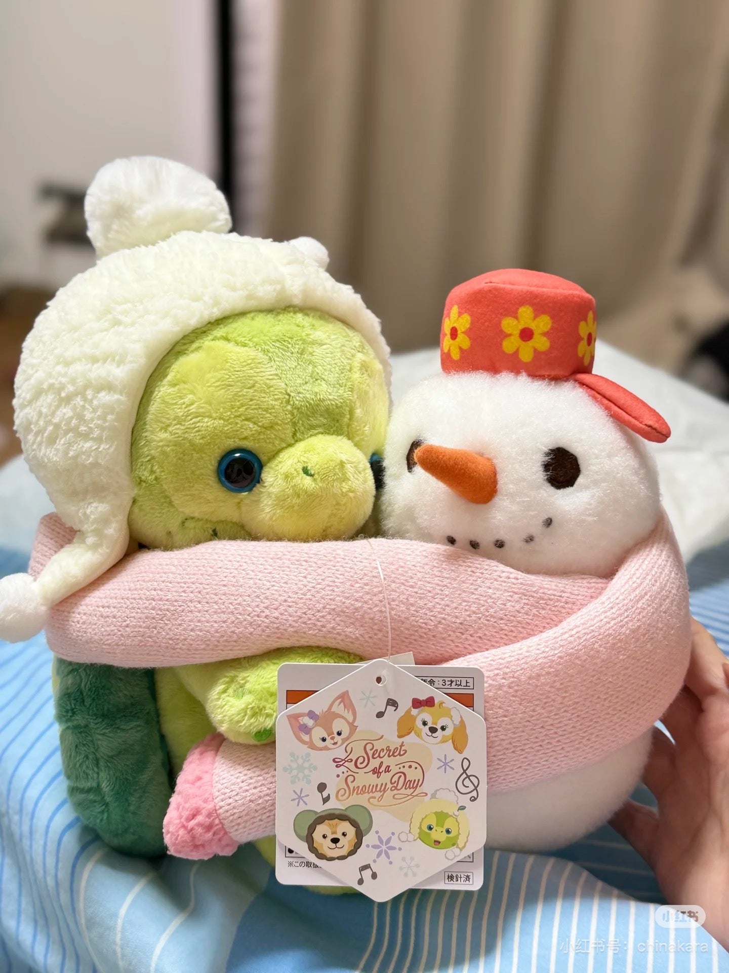 Disney|Duffy and friend Winter 2025 Snowman Olu Plush Dolls/Plush Toy