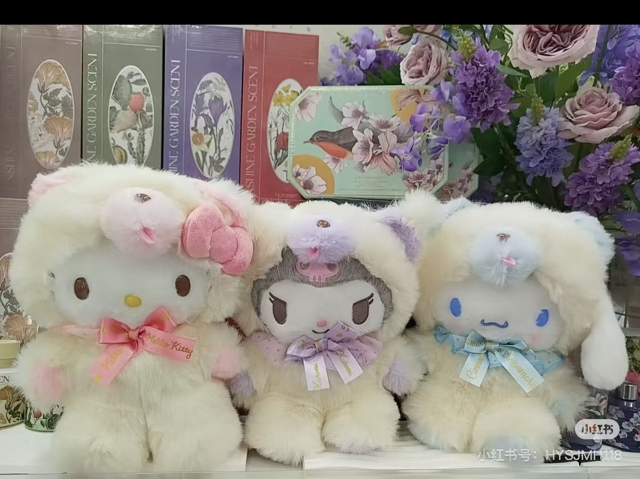 Sanrio|Fluffy Doll Plush Dolls/Plush Toy|20×15×25cm approx.