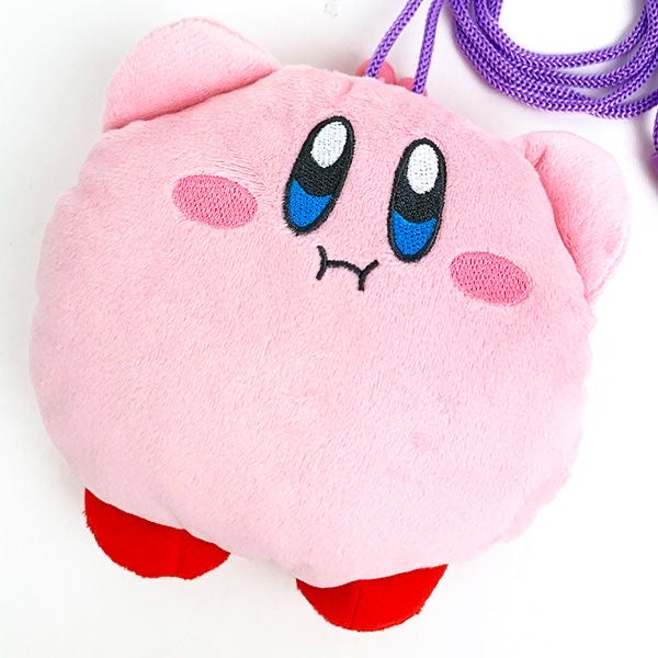 Kirby|卡比撅嘴汉堡包斜挎包/口金包|约16cm×14.5cm×7.5cm