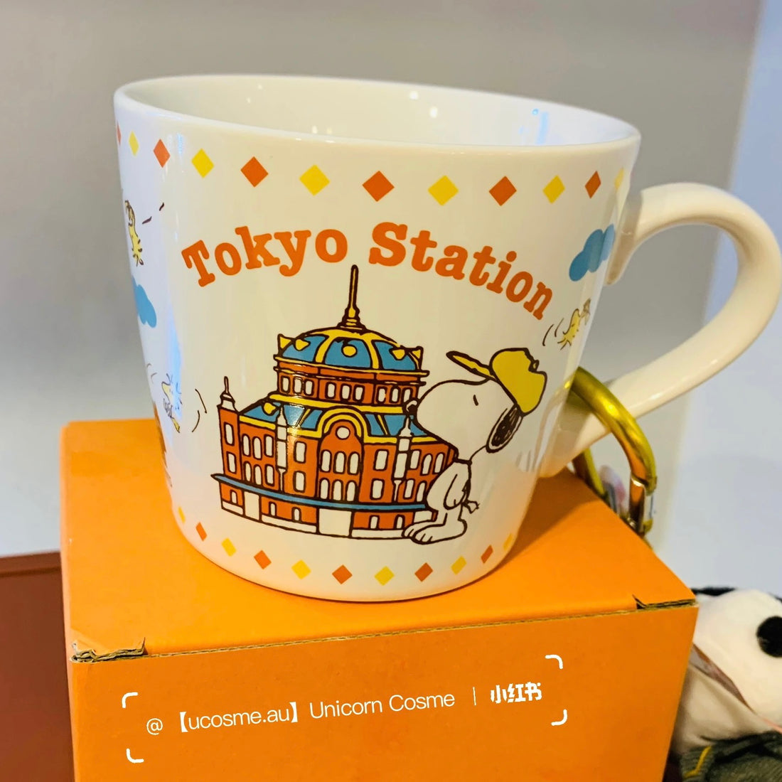 Snoopy|东京站限定史努比马克杯|约W110×H97×D95mm