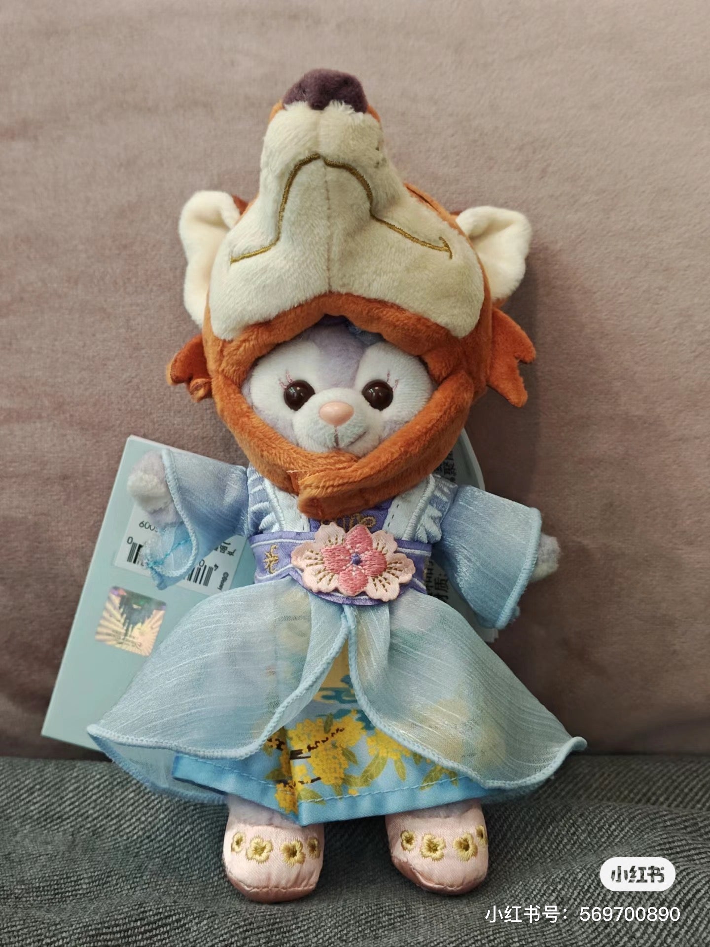 Disney|疯狂动物城尼克朱迪头套挂件