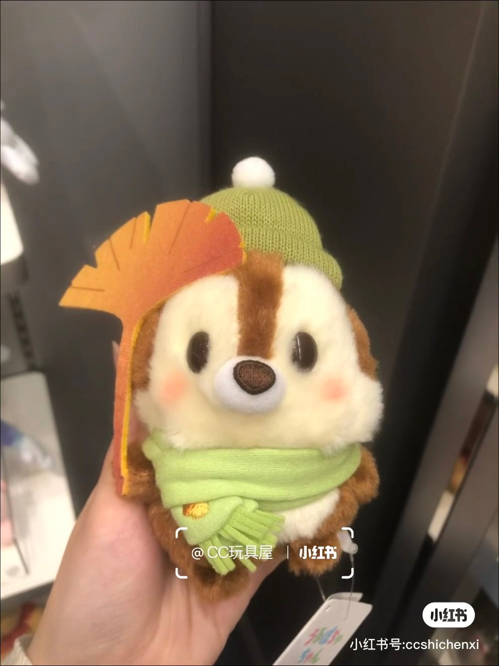 Disney|Autumn Urupocha-chan Plush Dolls/Plush Toy|13.5×9.5×6(cm) approx.