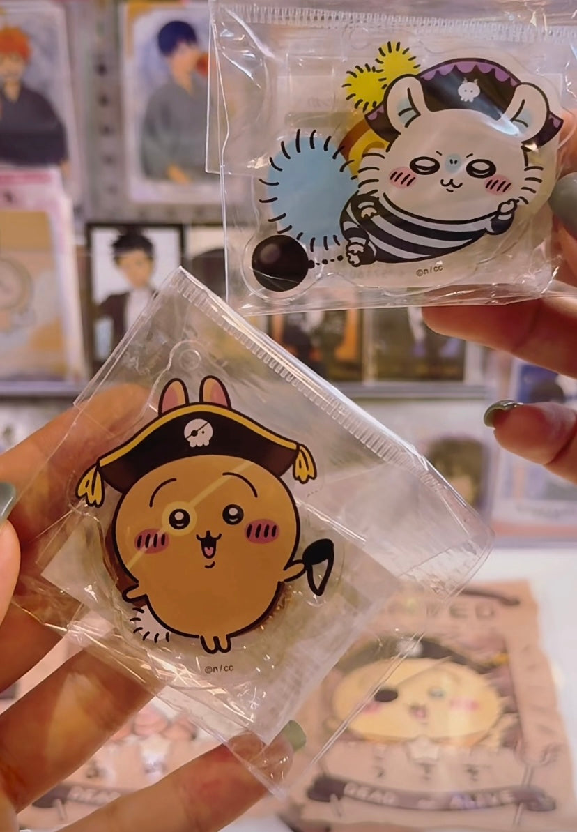 Chiikawa 吉伊卡哇|台场冒险王系列海盗立牌钥匙扣