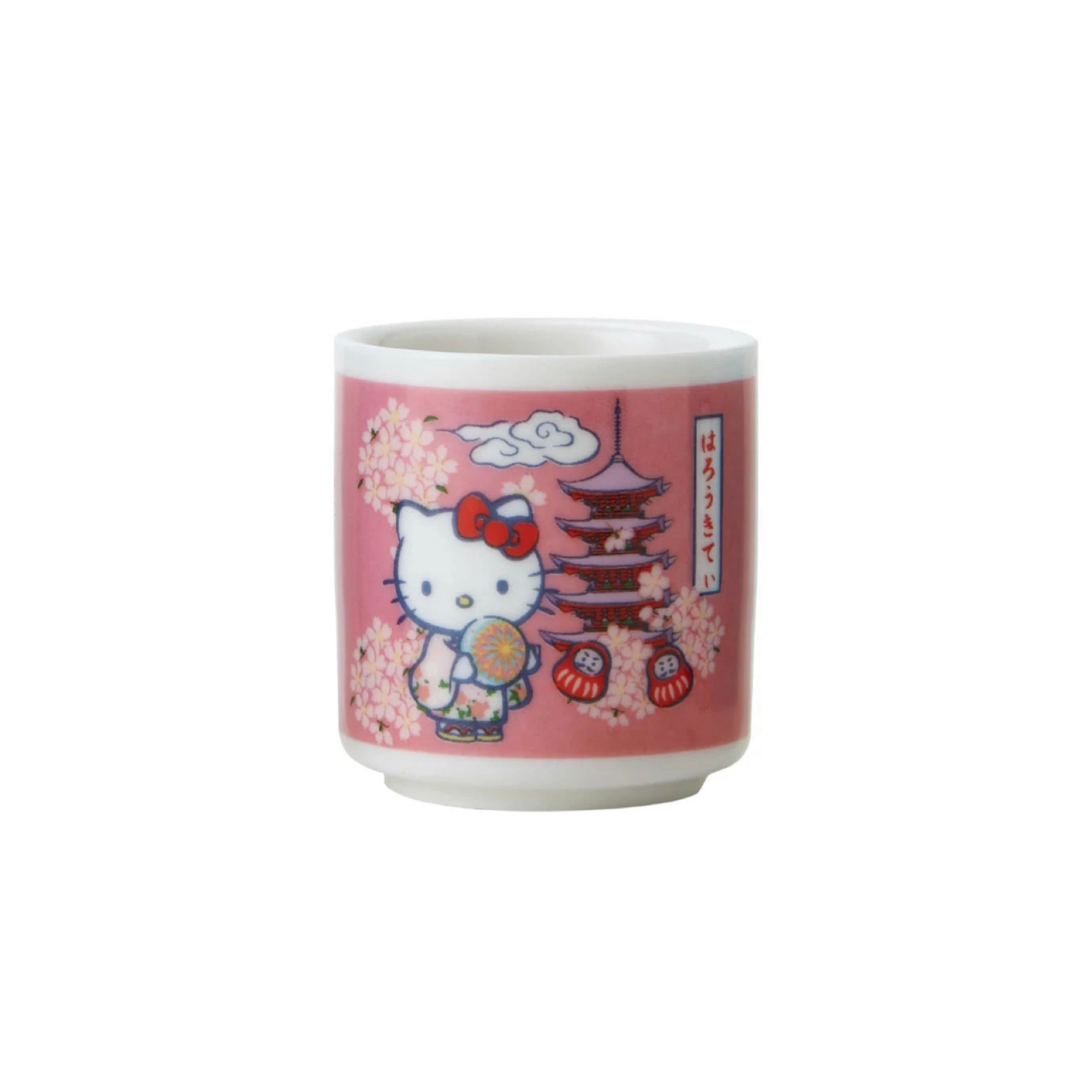 Sanrio|Ceramic Sake 5 Cups Set - Cherry Blossom