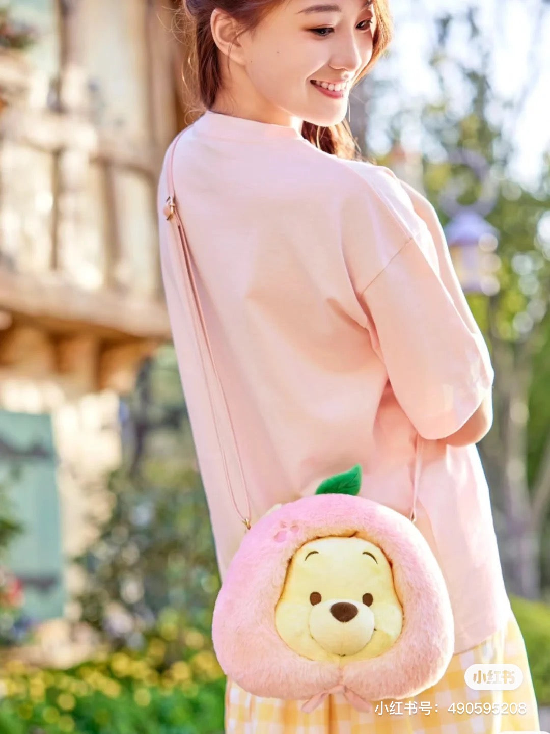 Disney SH|winnie the pooh超柔软mochi水蜜桃噗噗全系列