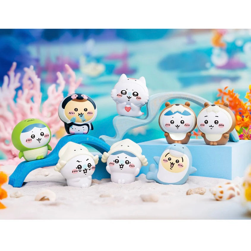 Chiikawa 吉伊卡哇|水族馆系列指偶盲盒/全8种/爱心飞鼠/小桃|1个入