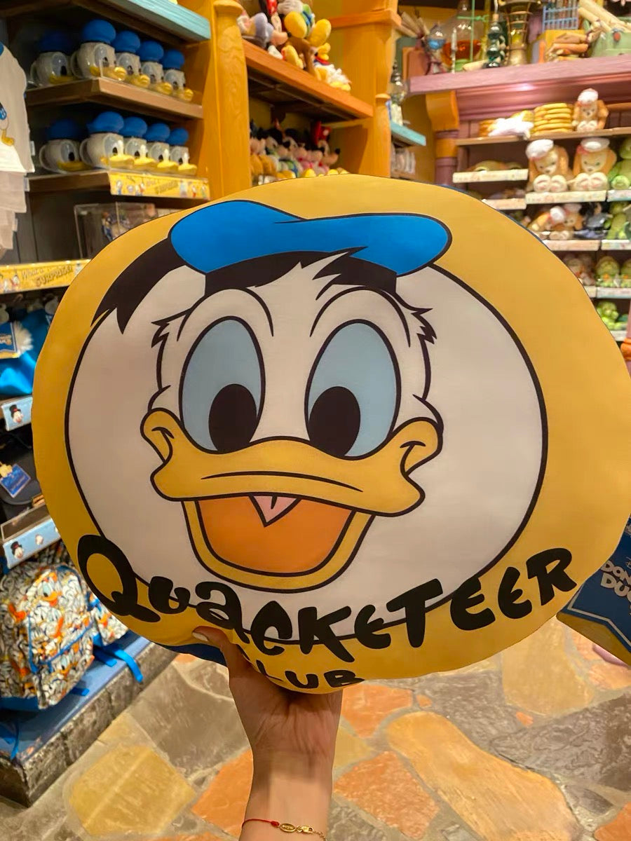 Disney迪士尼|唐老鸭90周年生日限定毛绒抱枕/靠垫|約縦40×横40×厚み18(cm)
