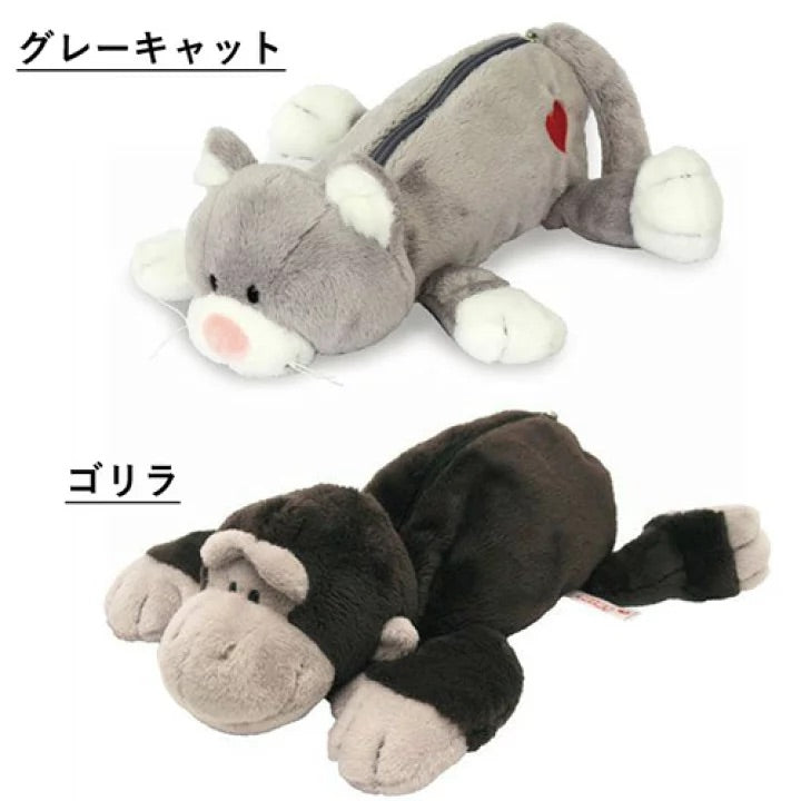 Nici|毛绒绒柔软大容量笔袋| 约幅16×奥30×高10cm