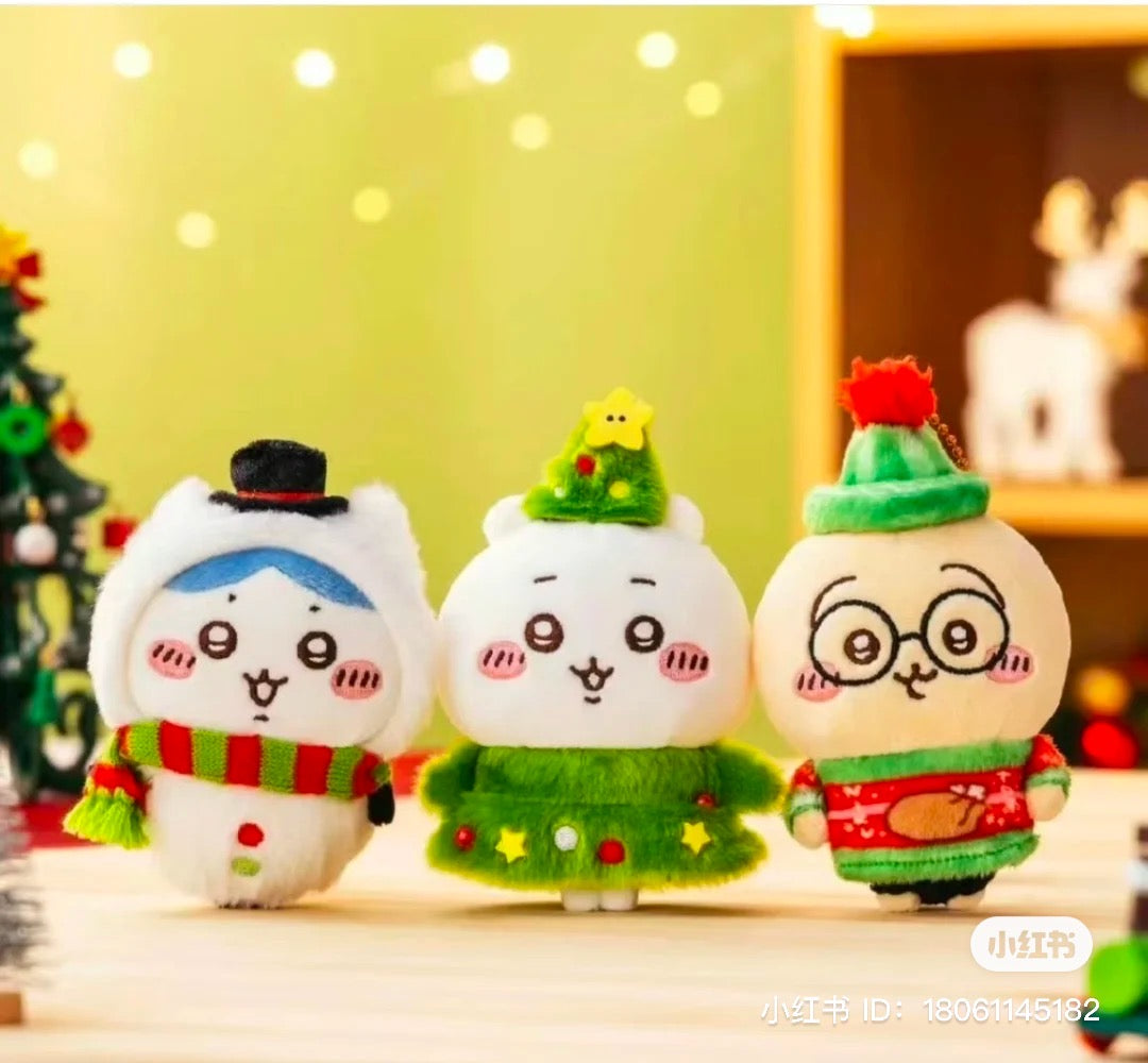 【限购1】Chiikawa 吉伊卡哇|圣诞限定挂件