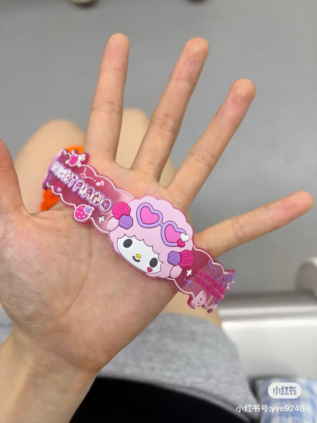 【limit 3】HelloKitty|Academy Sparkle Festival Character Rubber Band mystery bag/blind box/All 8 types|1pcs