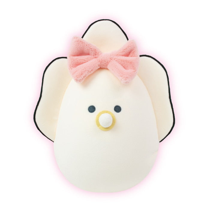和食屋|Baby Oyster Plush stuffed toy doll 蝴蝶结可爱牡蛎生蚝宝宝公仔/玩偶/超好捏|约W25 x H33 x D14cm