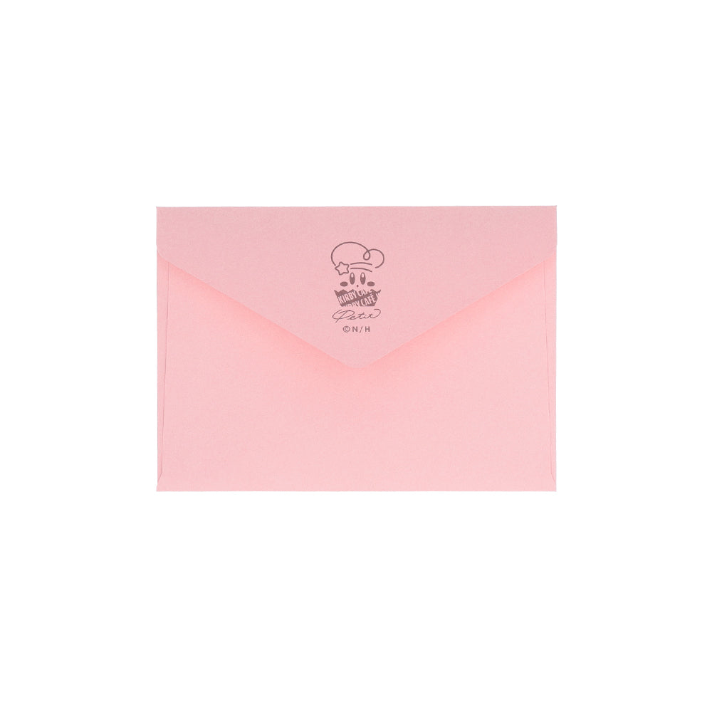 Kirby星之卡比|日本制信封信纸/贺卡/祝福纸/礼品卡套装|W135×H94mm