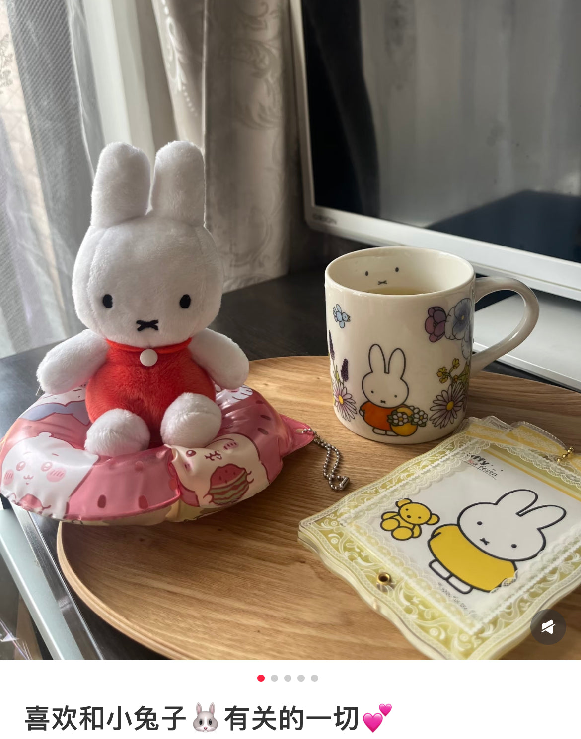 Miffy|Dick Bruna sitting Plush Dolls/Plush Toy|H13cm approx.