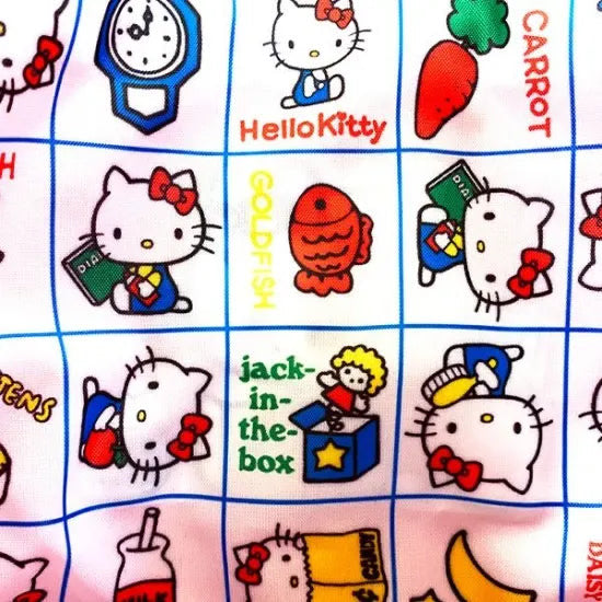 HelloKitty凯蒂猫|Sanrio Hello Kitty 50th Anniversary Classic Mini Tote Bag50周年限定迷你托特包/手提包|约H20 x W30 x D10cm