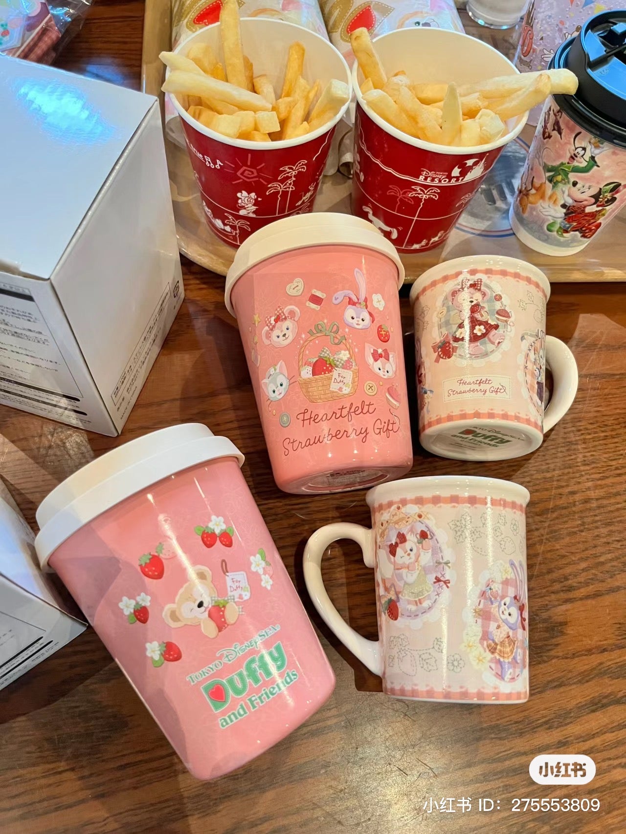 Disney迪士尼|草莓情人节限定保温随行杯|370ml