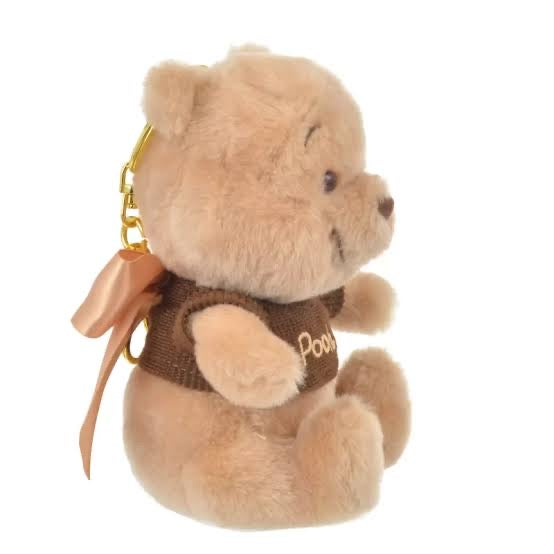 Disney迪士尼|情人节巧克力系列蝴蝶结丝带噗噗挂件|高さ約13×幅11×奥行き8(cm)