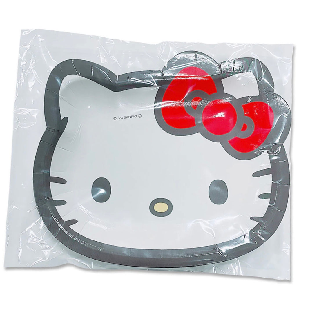 Hello kitty|Die-Cut Paper Plates|3 piece
