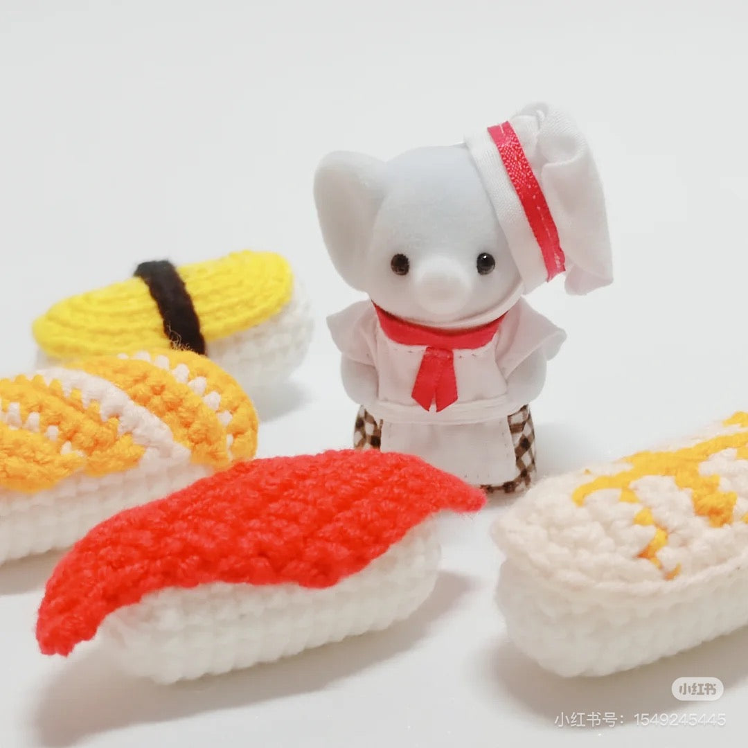 SylvanianFamilies|FOREST KITCHEN BABY ELEPHANT CHEF