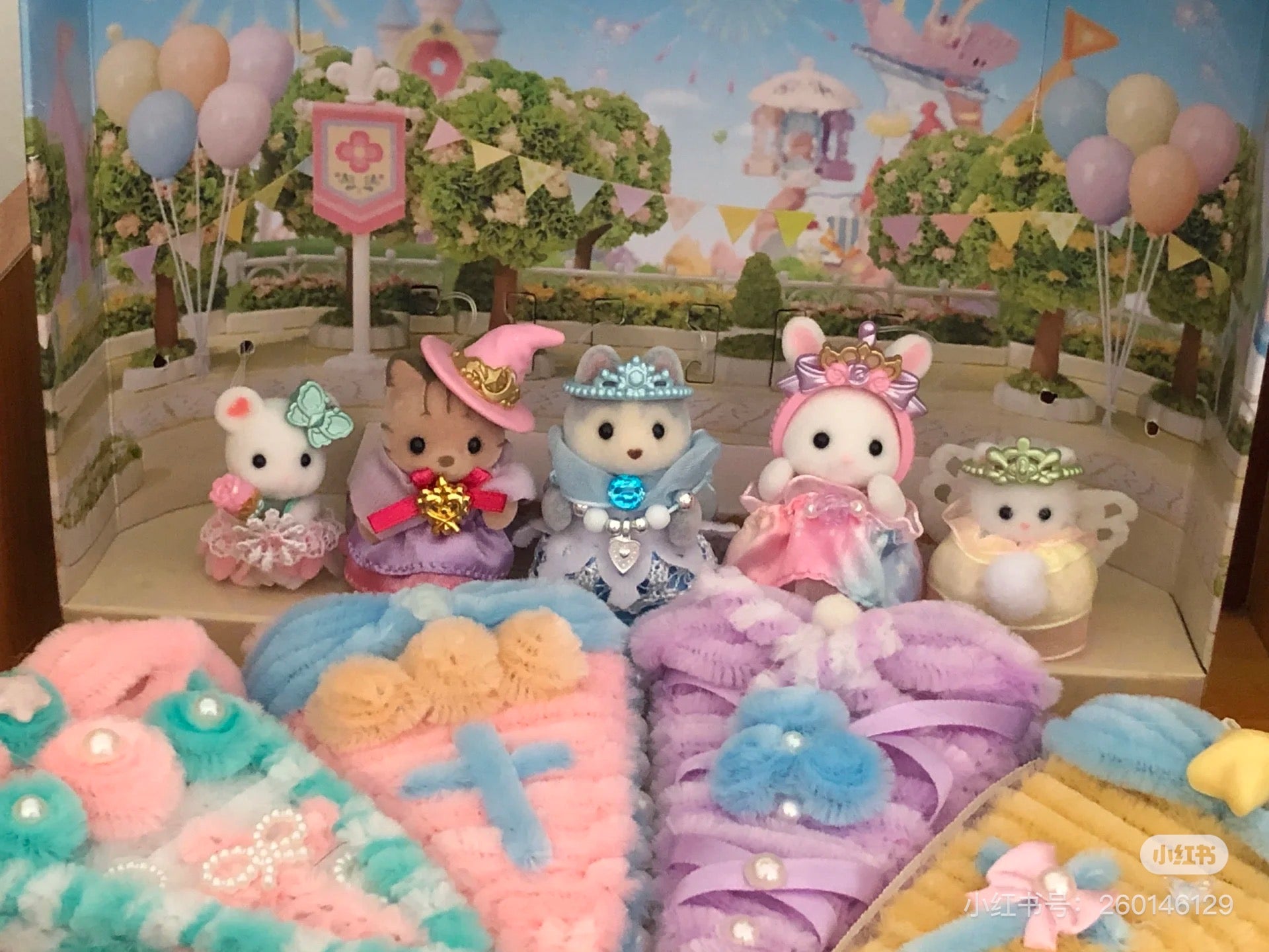 SylvanianFamilies森贝儿家族|Royal Princess Set超豪华皇家公主系列站宝小鼻嘎套组5703