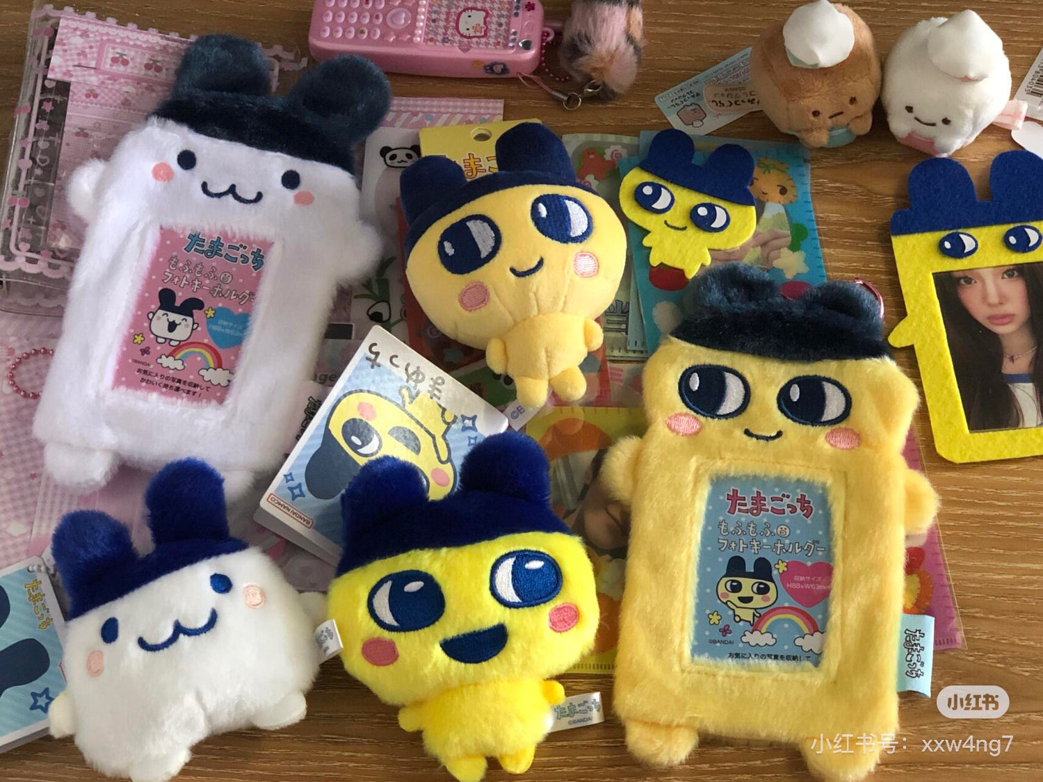 Tamagotchi|Ballchain Strap Kamio Mascot Holder /Plush Keychain|90x100x50mm approx.