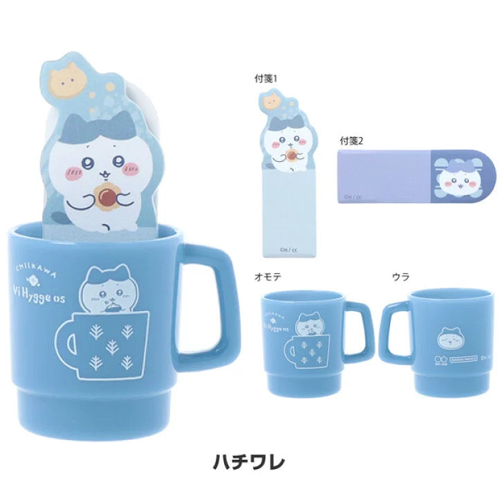 Chiikawa 吉伊卡哇|可爱小杯子便签|共2种/各20枚
