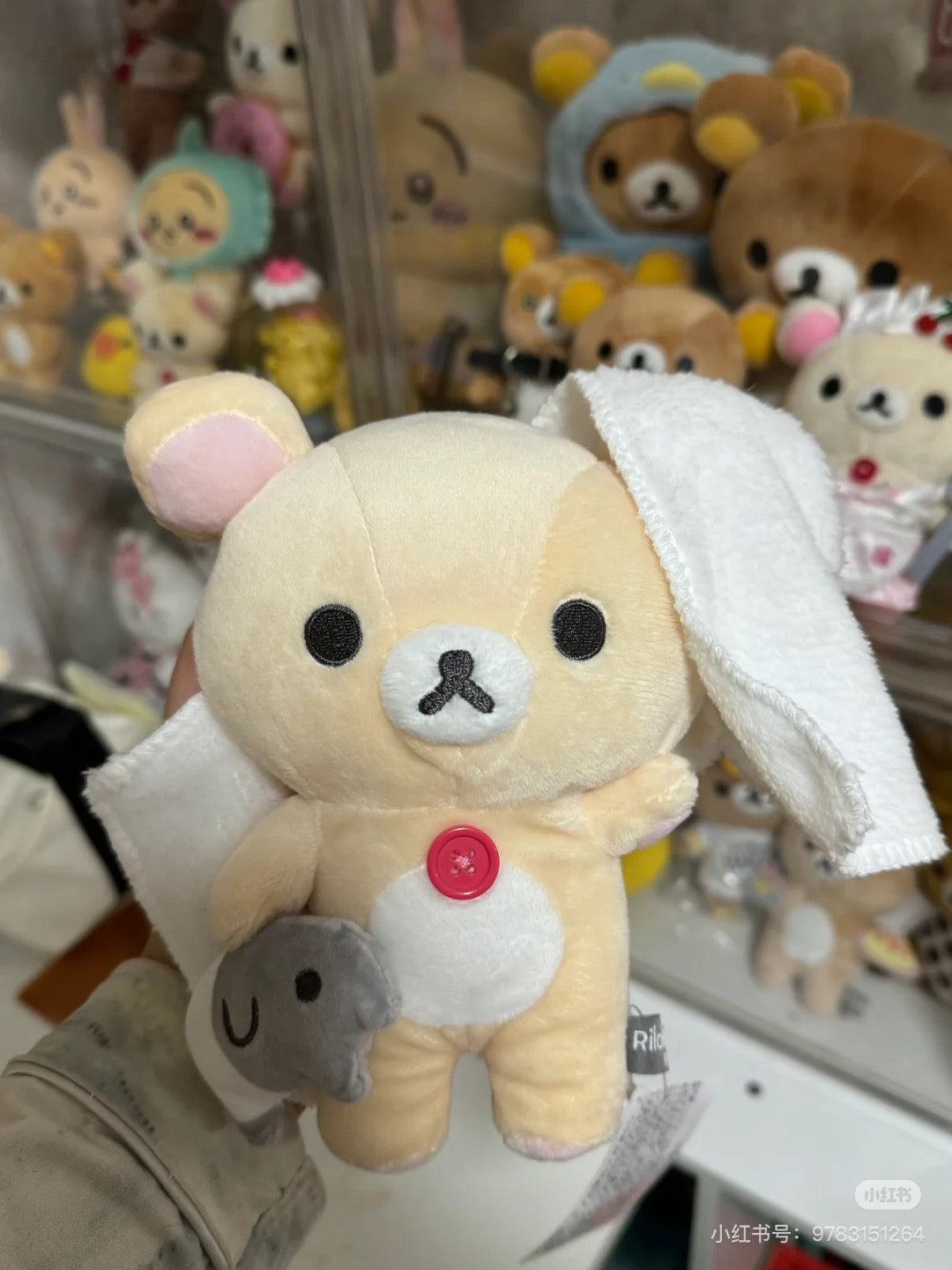 Rilakkuma轻松熊|Favorite Things最喜欢的东西系列毛绒玩偶摆件/公仔|约 200 x 150 x 80 mm