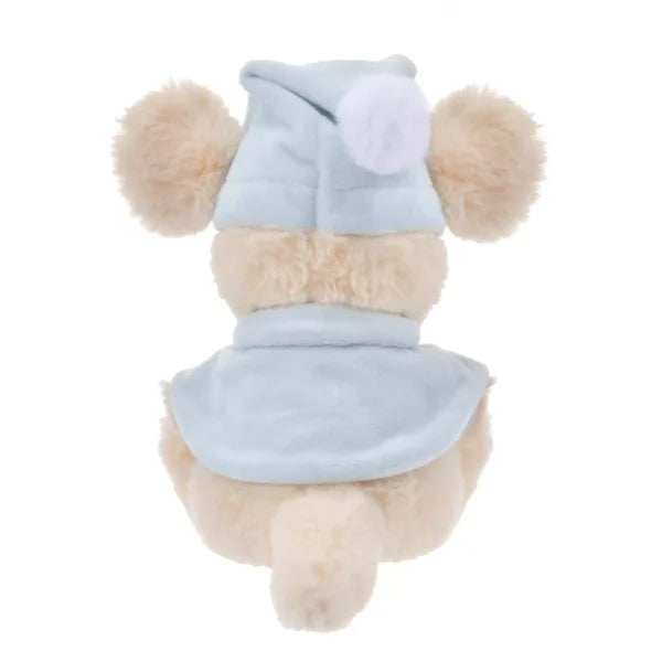 Disney迪士尼|Plush Toy (S)/ White Pooh Fruit Latte Color Cape 东迪冬日限定水果拿铁色睡衣睡帽斗篷系列可爱角色坐姿毛绒玩偶/公仔/S号|约28×17×19cm