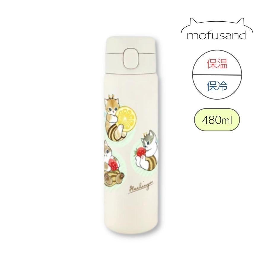 Mofusand|Cat Stainless Bottle Bee|480ml