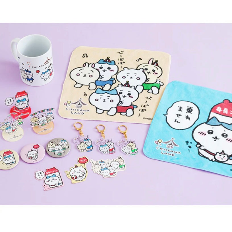 Chiikawa 吉伊卡哇|骑骑乐系列亚克力立牌/桌面摆件|约H52×W60×D50mm