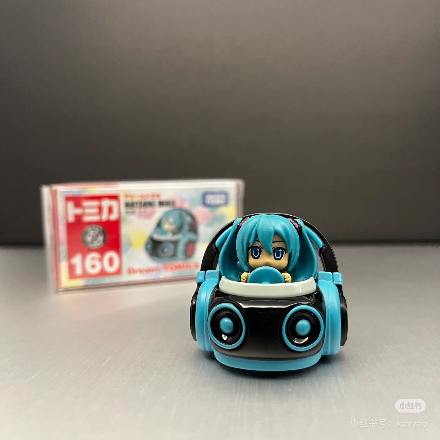 Tomica|Dream Tomica Hatsune Miku No.160 Diecast Scale Model Car多美卡初音未来玩具汽车/摆件|约 W78×H41×D39mm