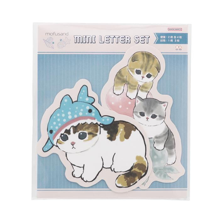 Mofusand|Sea Creature Nyan Mini Letter Set