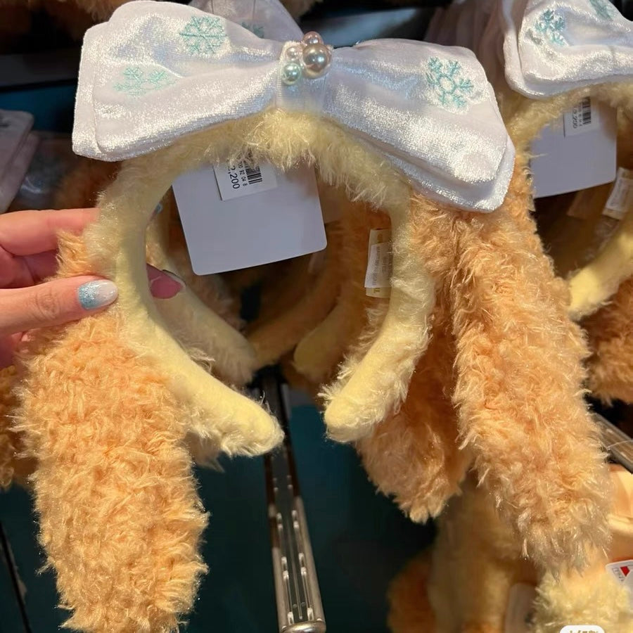 Disney迪士尼|2023东迪冬日限定饼饼蝴蝶结发箍