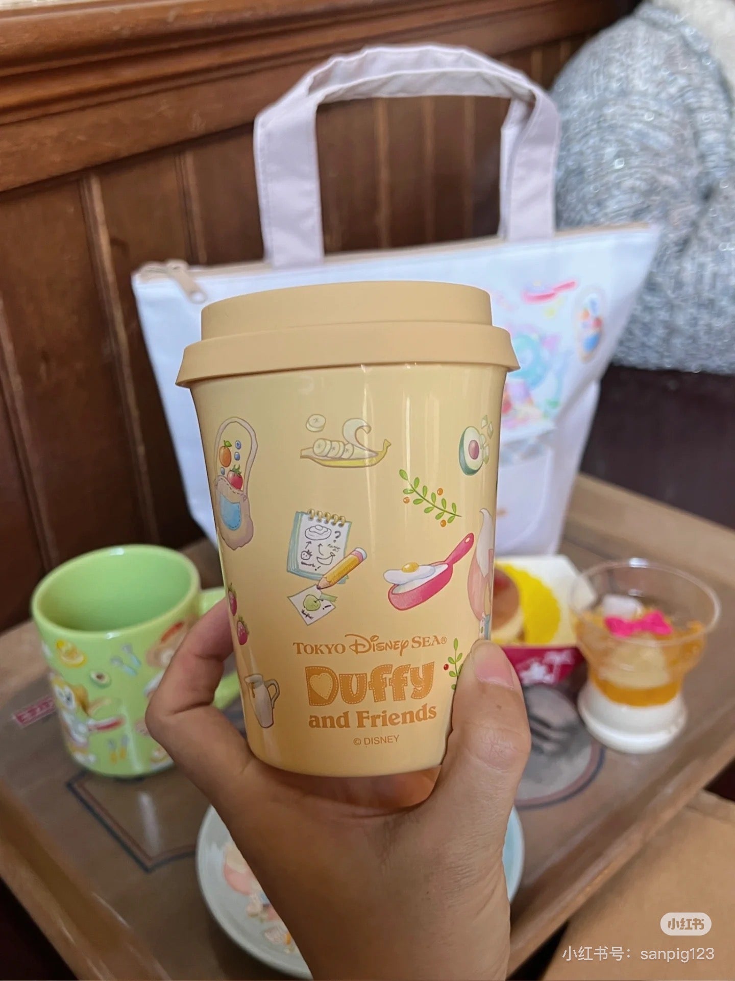Disney迪士尼|东迪梦幻奇妙厨房系列餐厅嫩黄色不锈钢内胆保温杯/咖啡杯/水杯