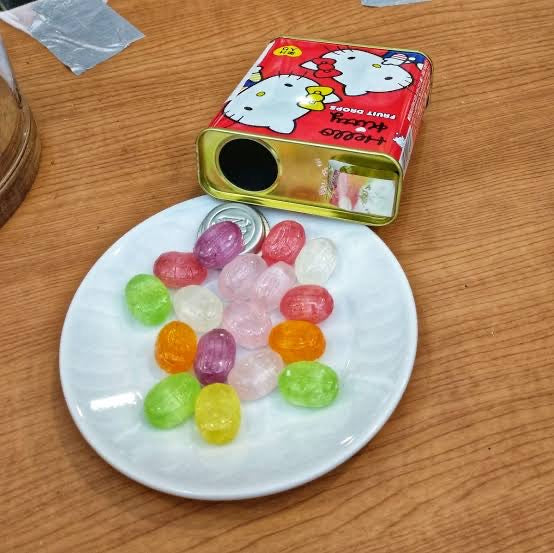 Hello kitty凯蒂猫|铁罐水果糖/高颜值收纳罐|23粒【24.12】