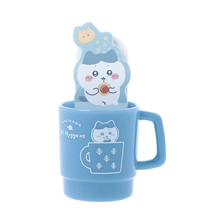 Chiikawa 吉伊卡哇|可爱小杯子便签|共2种/各20枚