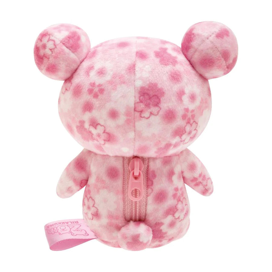 Rilakkuma轻松熊|20周年colors樱花限定熊mini公仔/零钱包|约130×110×60mm