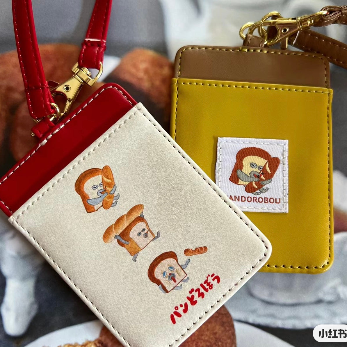 hobonichi|面包小偷可爱卡包