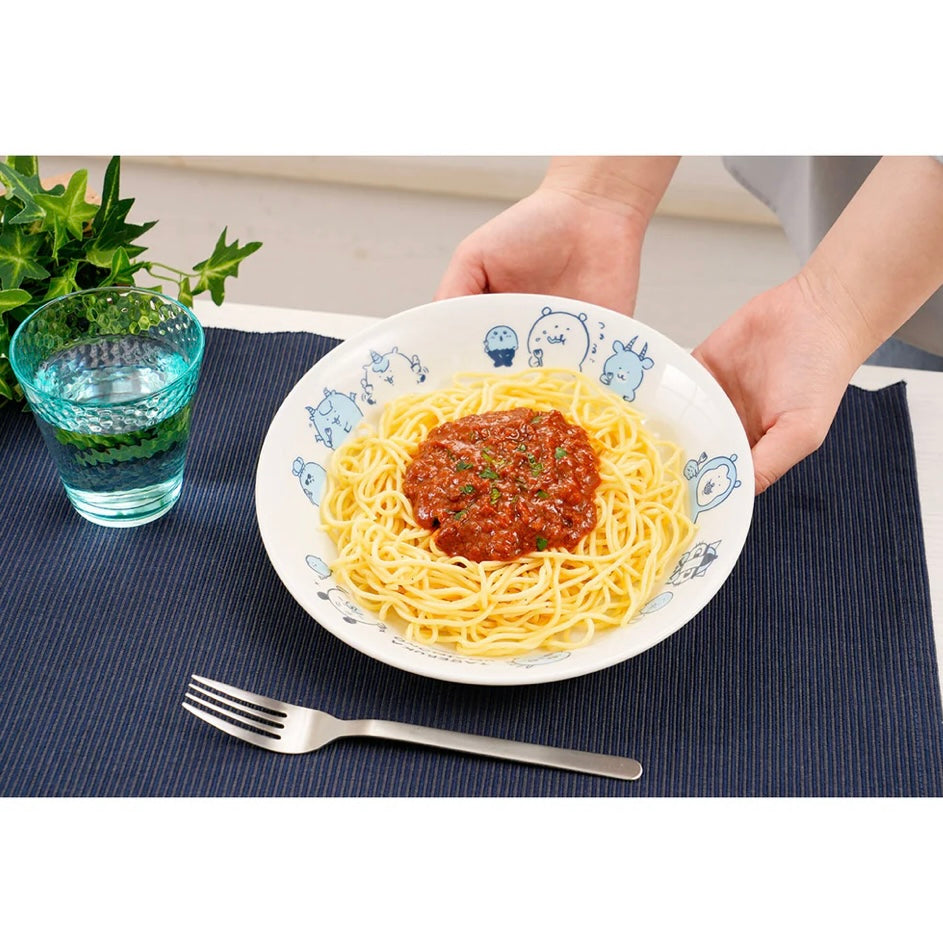 Nagano嘲讽熊|自嘲熊KUMA&FRIENDS礼盒陶瓷印花碗/洗碗机/微波炉ok|約直径215×H40mm