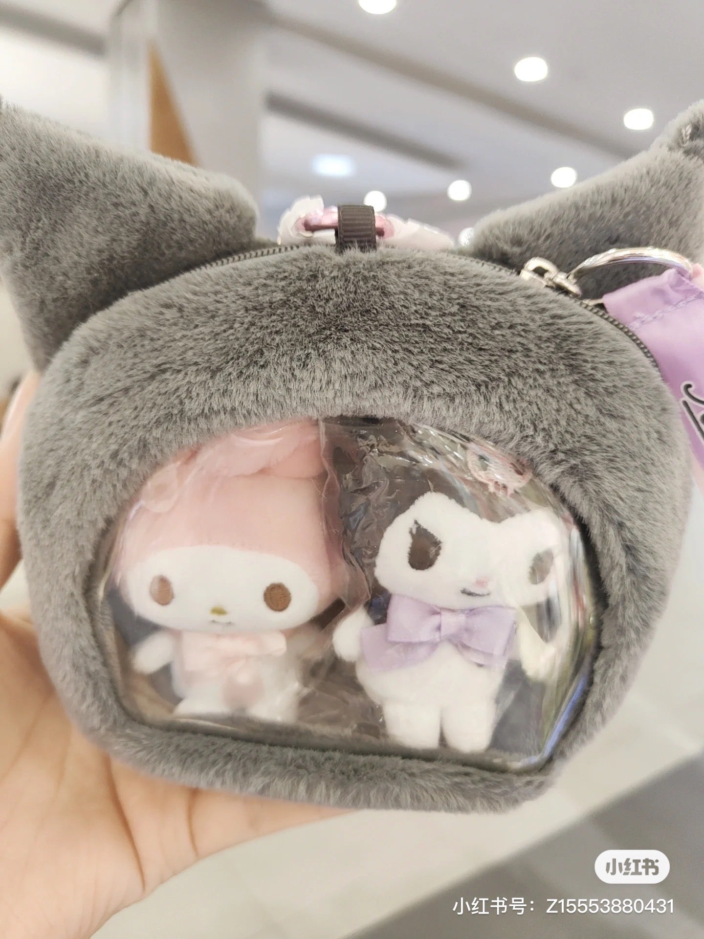 Sanrio|Character Award 2024 Face-shaped Pouch with Window|18×7×12.5cm approx.