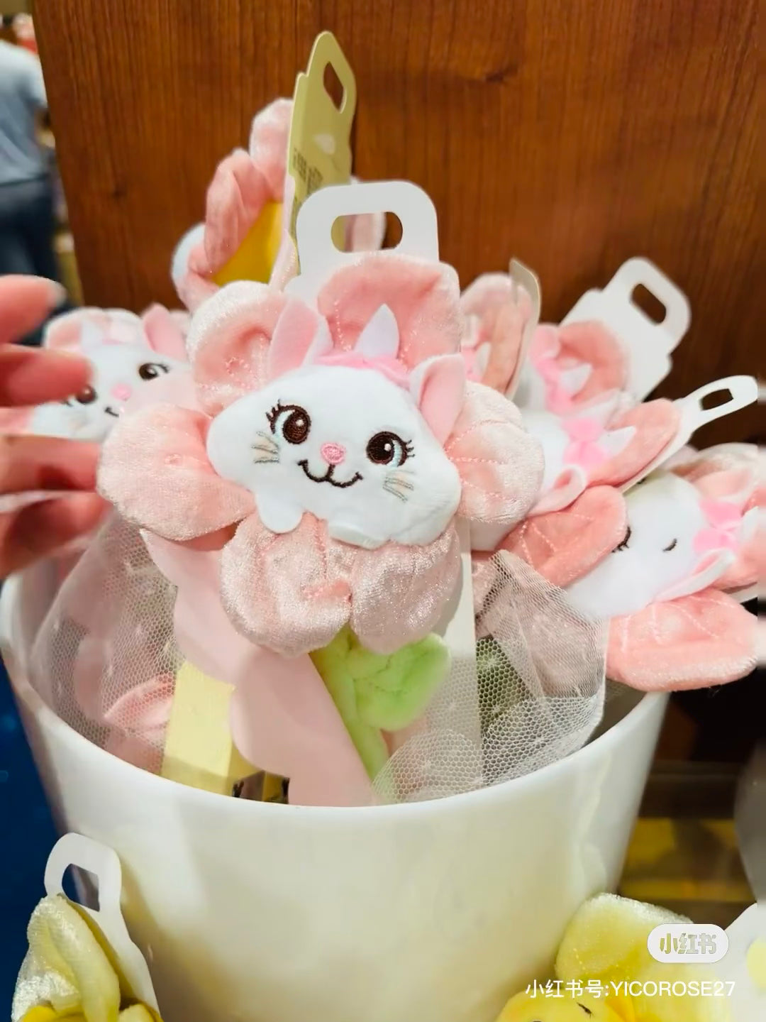 Disney|2024东迪复活节玩偶脸花束|約高さ25×幅10×奥行き3.5cm