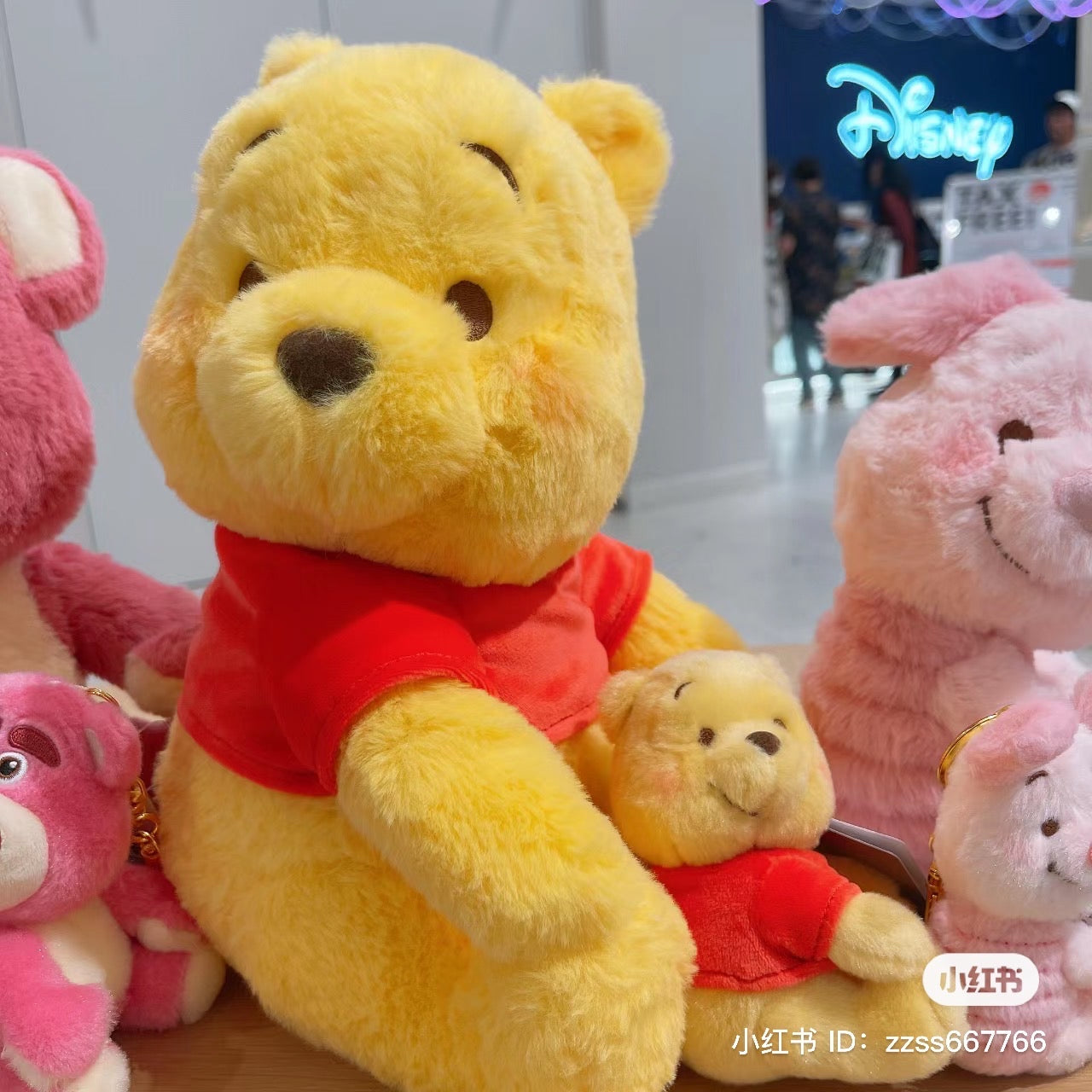 Disney|超会撒娇歪头毛茸茸噗噗公仔/玩偶|约32 × 20 × 19cm