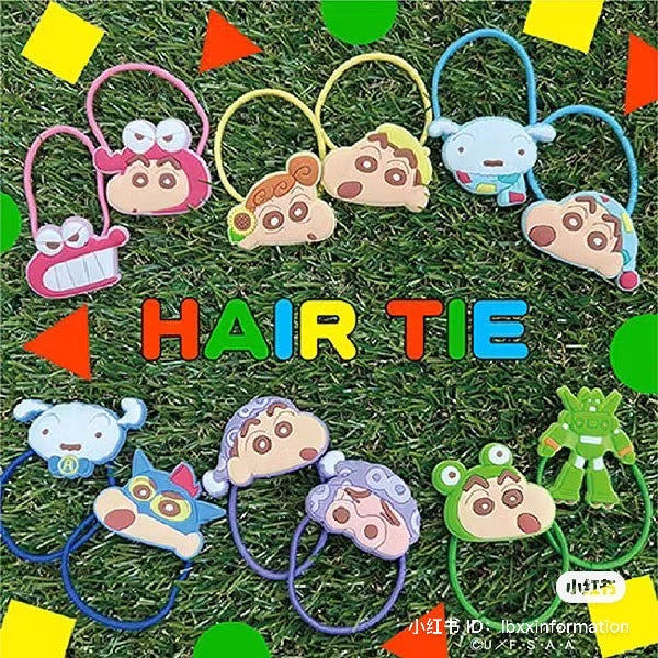 Crayon shin-chan蜡笔小新|可爱发绳/发圈|1对