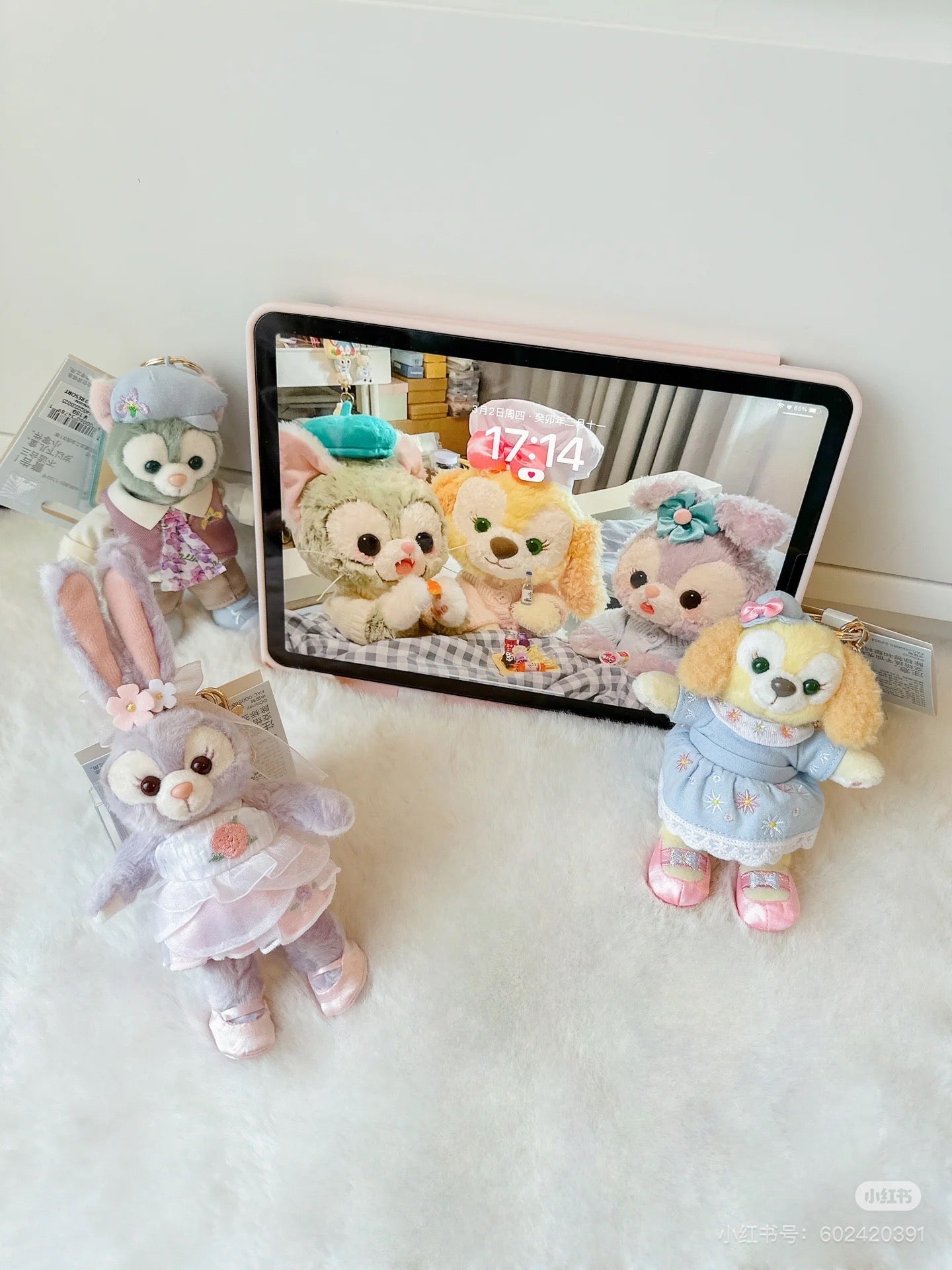 Disney SH|春日花香系列站姿挂件/包挂