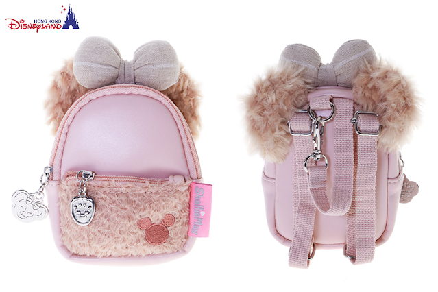 Disney HK|duffy达菲雪莉玫书包钥匙扣/零钱包/挂件|约11cm 高 x 9cm 宽x 4cm 深