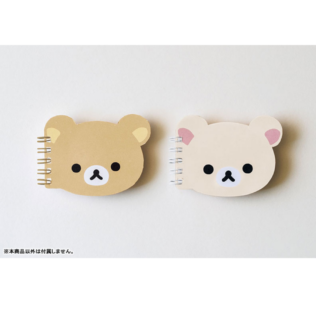 Rilakkuma轻松熊|Favorite Things Diecut SP Memo Korilakkuma San-x最喜欢的东西系列熊头线圈便签本/备忘录|80页
