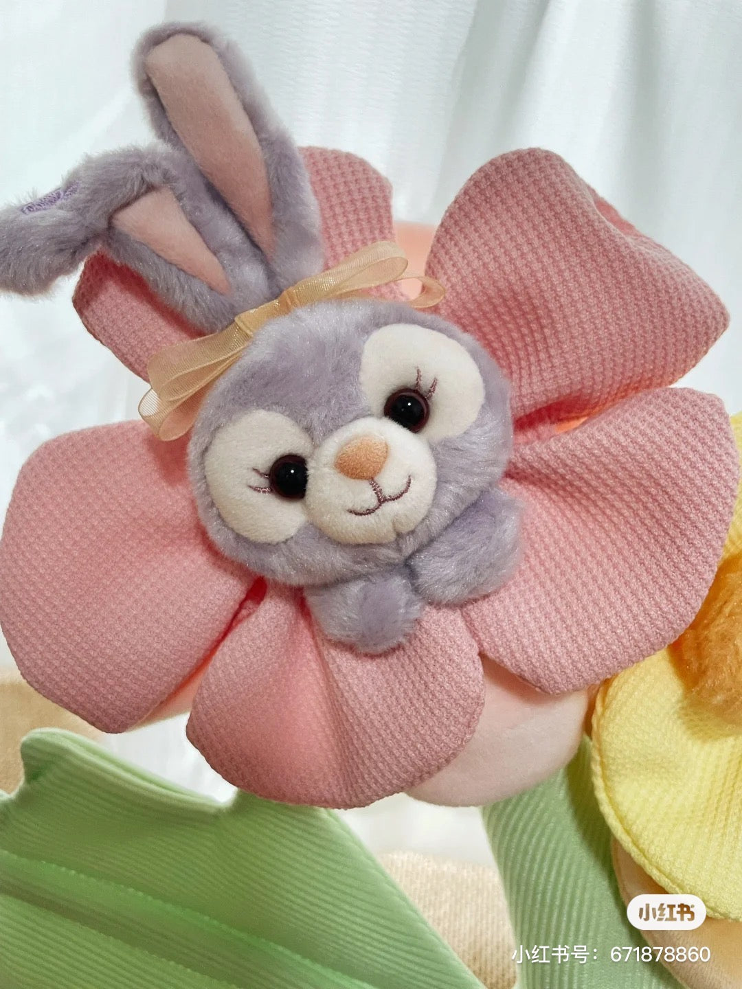 Disney SH|春日限定花朵窗帘扣/窗帘绑带/玩偶手捧花|约45cm