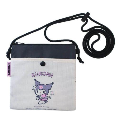 Sanrio|防水尼龙斜背小物收纳包/手机收纳位|約160x165x8mm