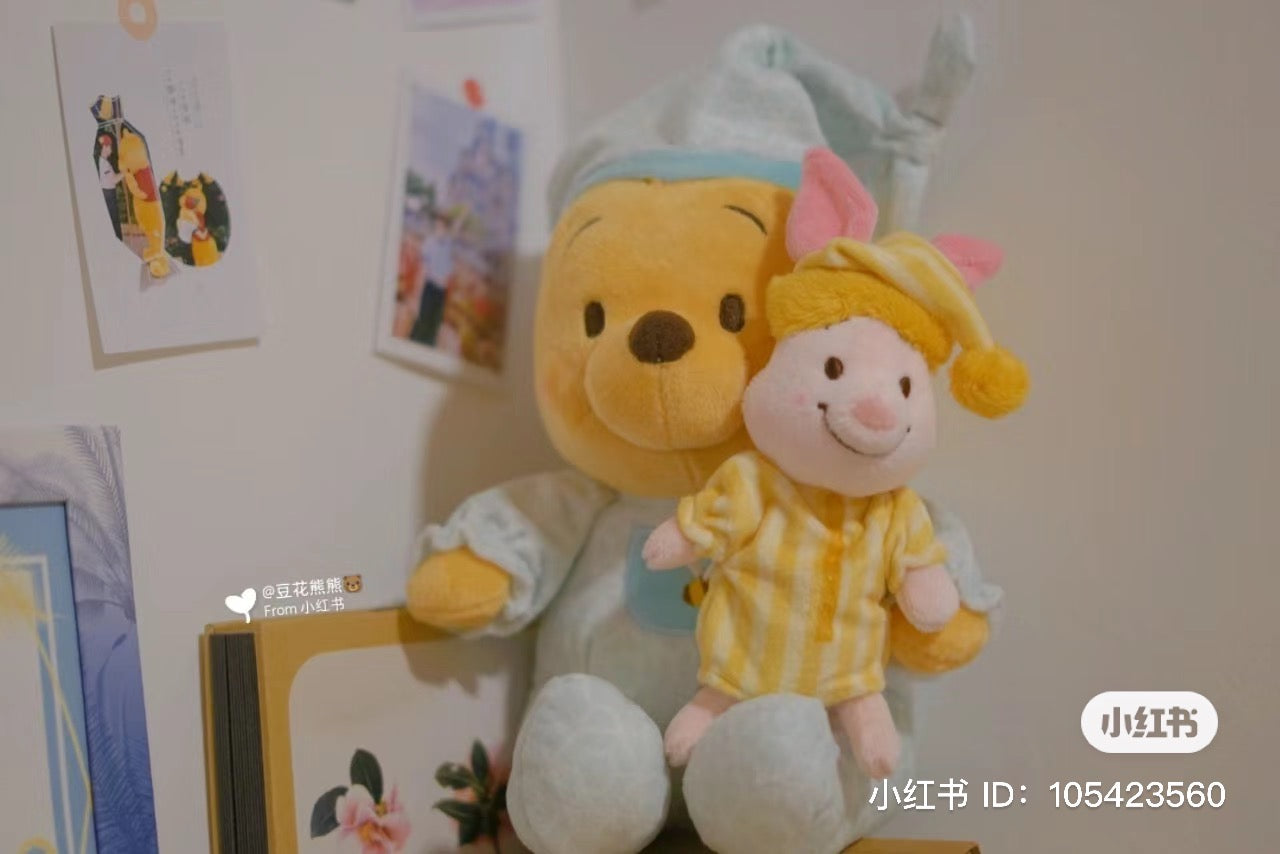 Disney SH|甜梦睡衣睡帽噗噗皮杰2只组挂件/两只是独立挂件