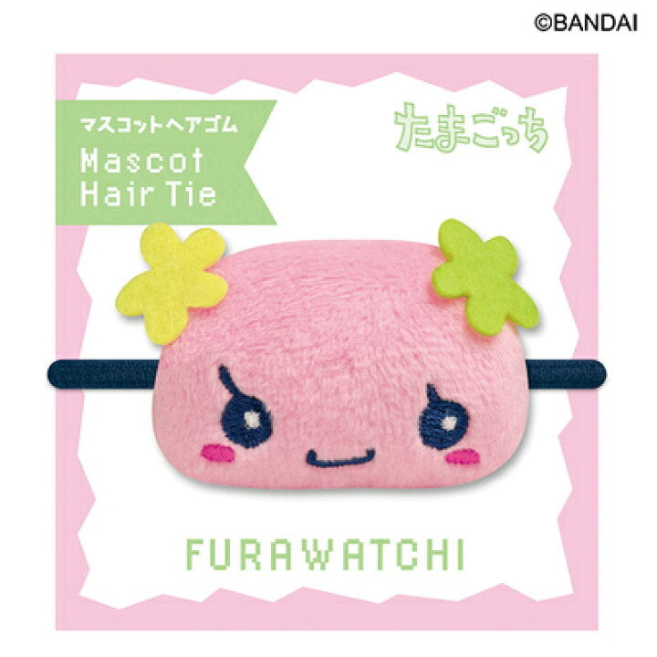 Tamagotchi|Mascot Hair Tie|H45 x W55 x D25mm approx.