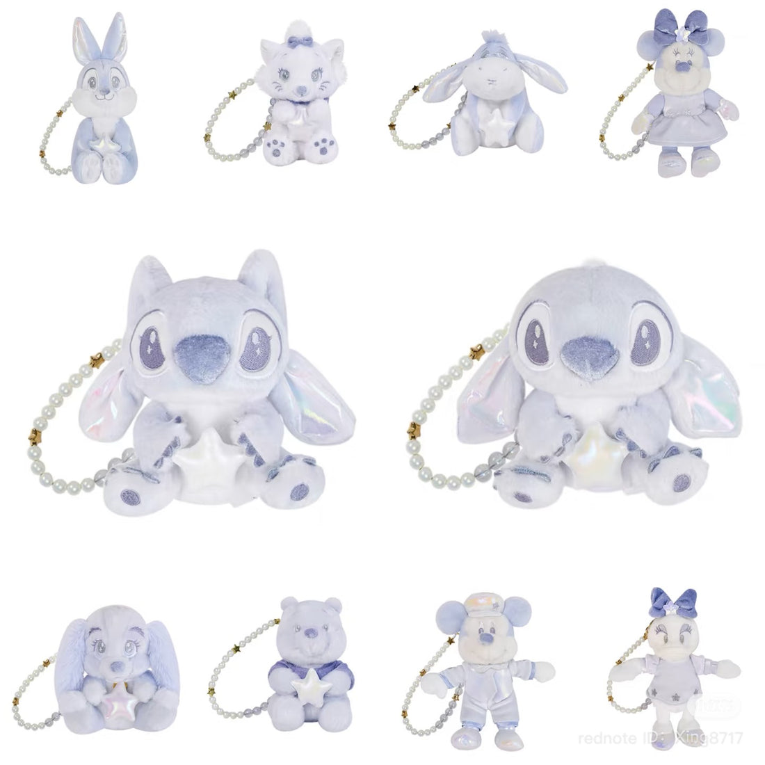 Disney SH|心愿派对系列抱星星坐姿毛绒挂件